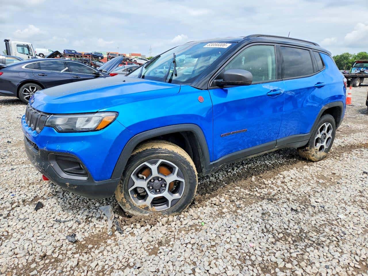 2022 Jeep Compass — lot COPART #63056006, Inundație