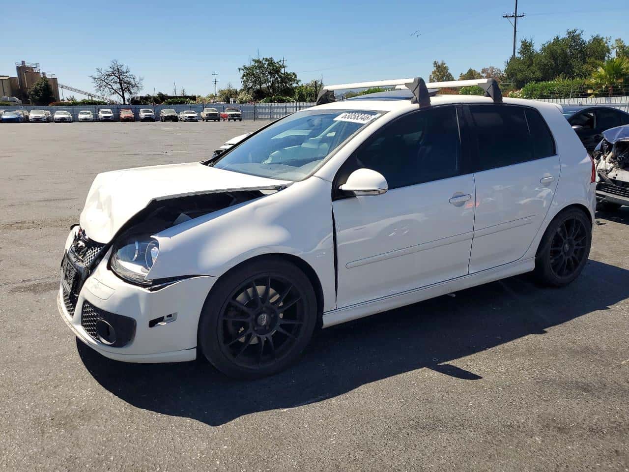 2007 Volkswagen GTI — lot COPART #63058346, Avariat Față