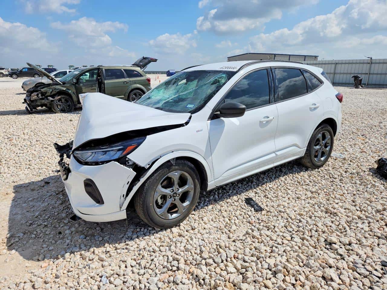 2023 Ford Escape — lot COPART #62300056, Avariat Față