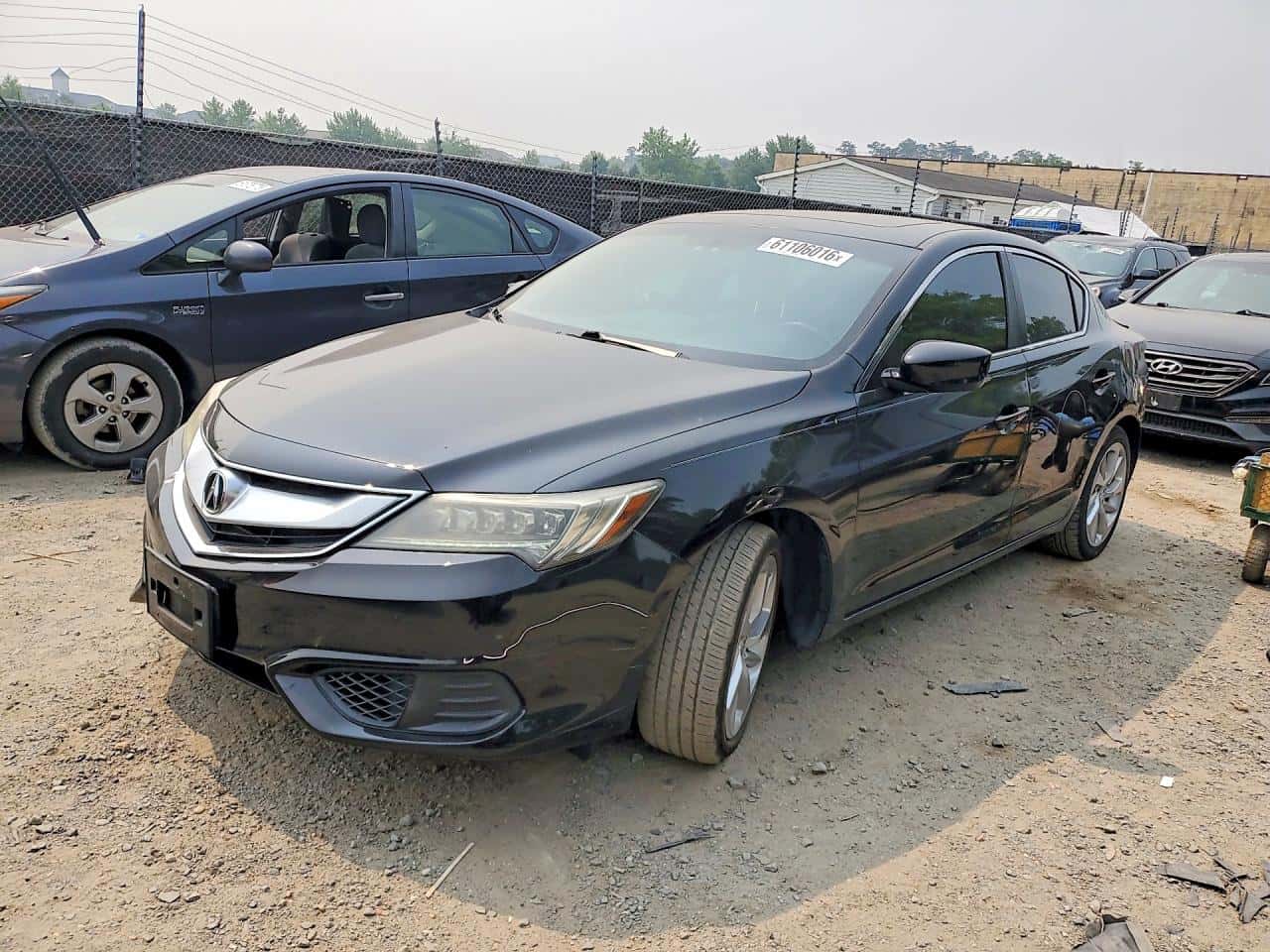 2017 Acura ILX — lot COPART #61106016, Avariat Spate