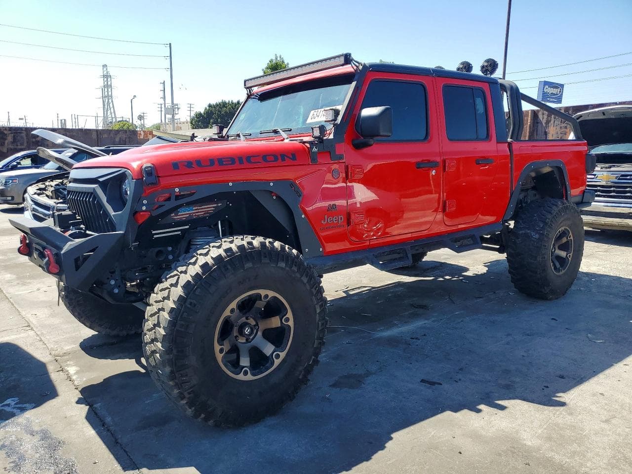 2020 Jeep Gladiator — lot COPART #63414536, Uzură Normală / Fără Daune Majore