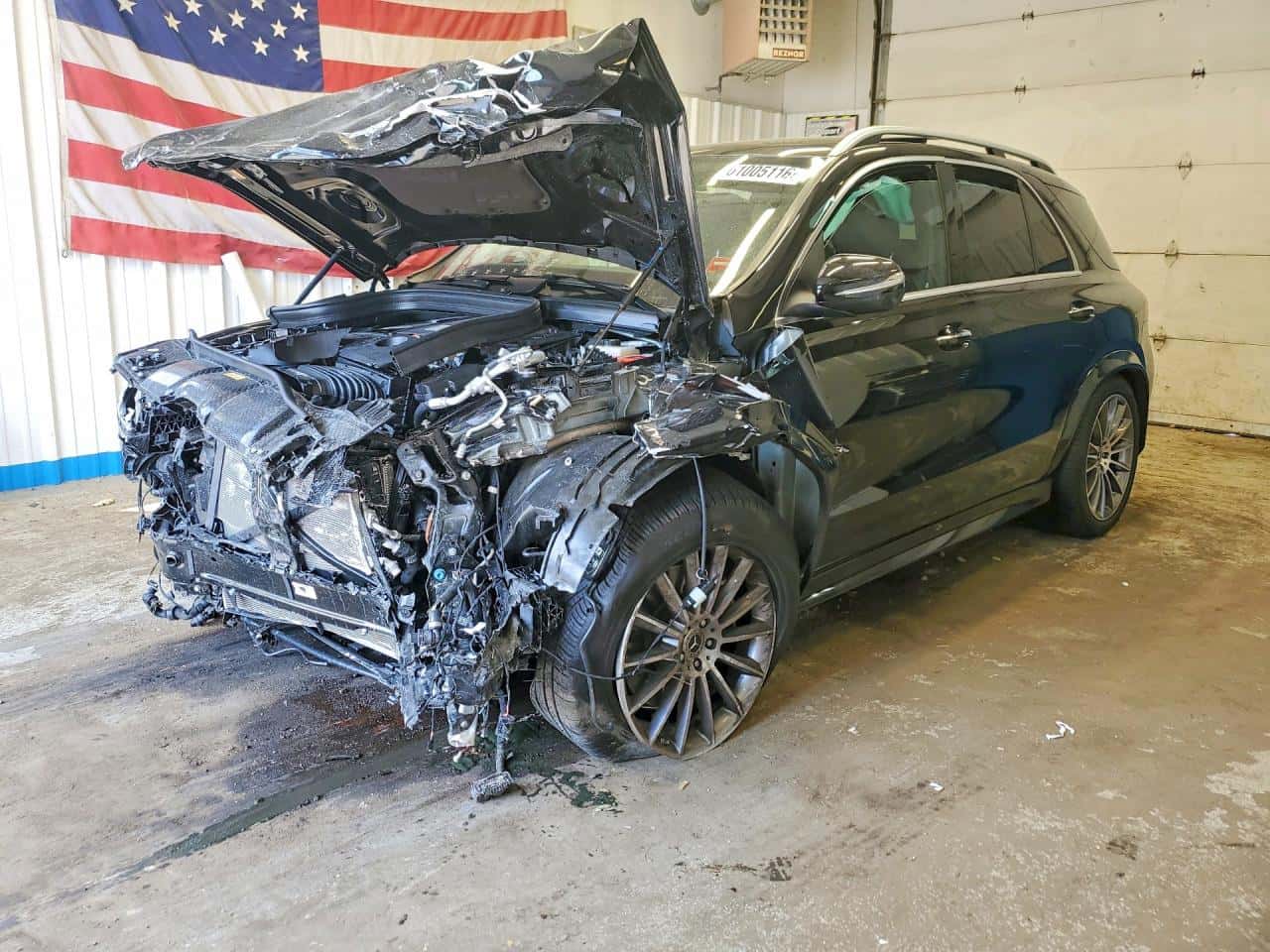 2026 Mercedes-Benz GLE — lot COPART #61005116, Avariat Față