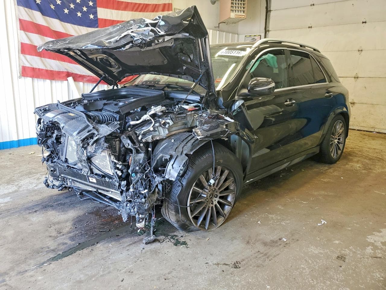 2026 Mercedes-Benz GLE — lot COPART #61005116, Avariat Față