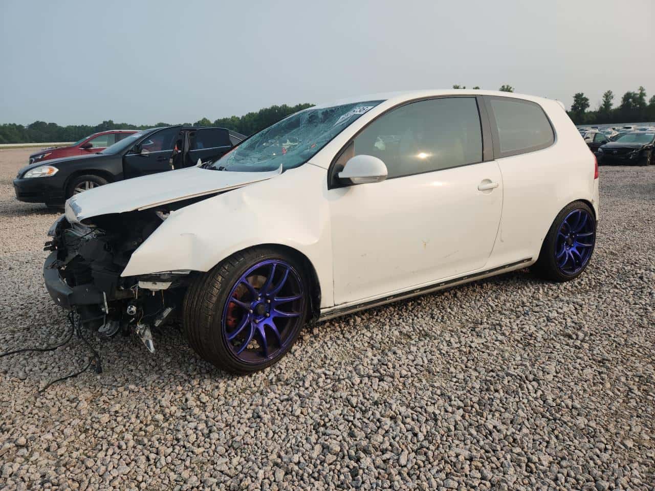 2009 Volkswagen GTI — lot COPART #60975736, Avariat Față