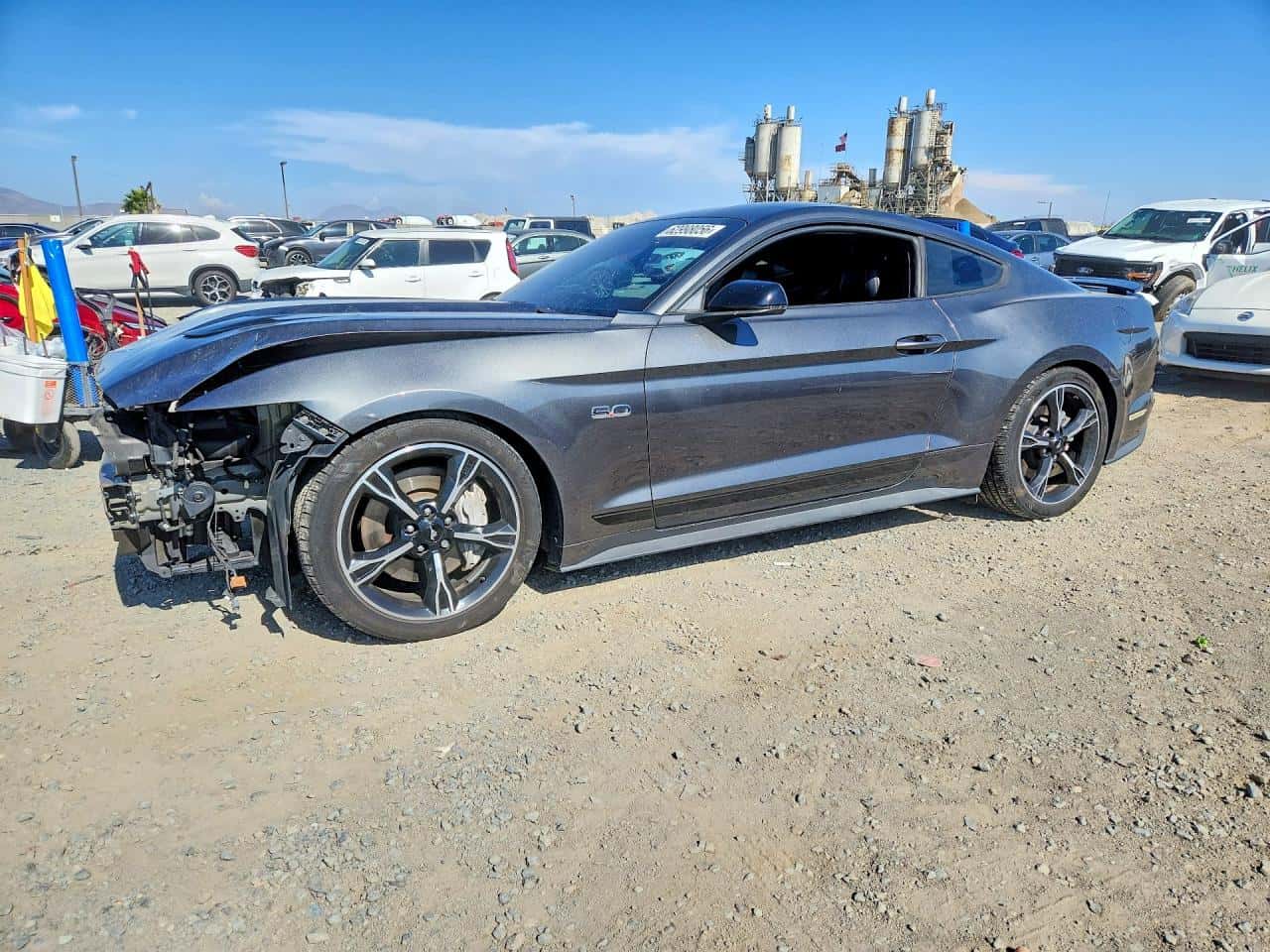 2017 Ford Mustang — lot COPART #62998056, Avariat Față