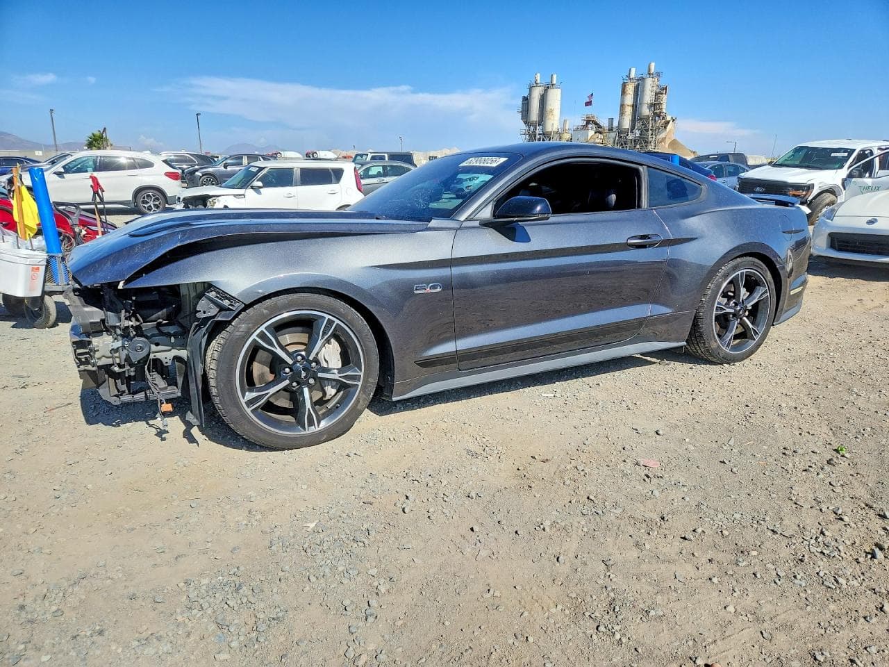 2017 Ford Mustang — lot COPART #62998056, Avariat Față