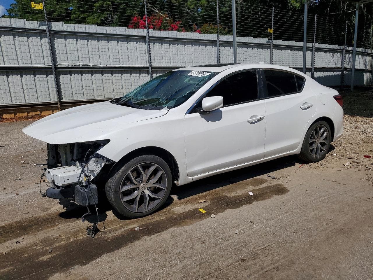 2019 Acura ILX — lot COPART #61709966, Avariat Față