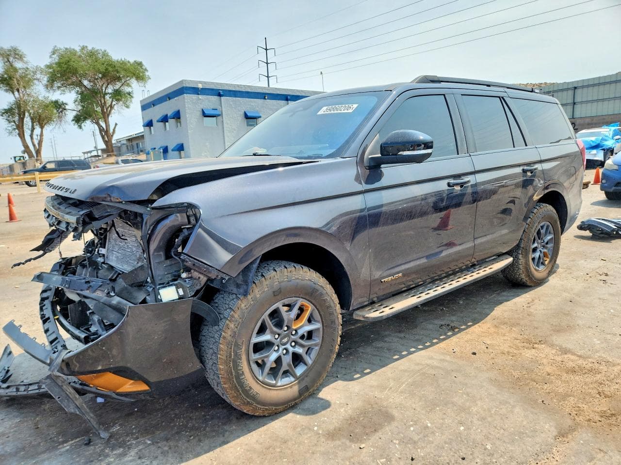 2025 Ford Expedition — lot COPART #59860206, Avariat Față