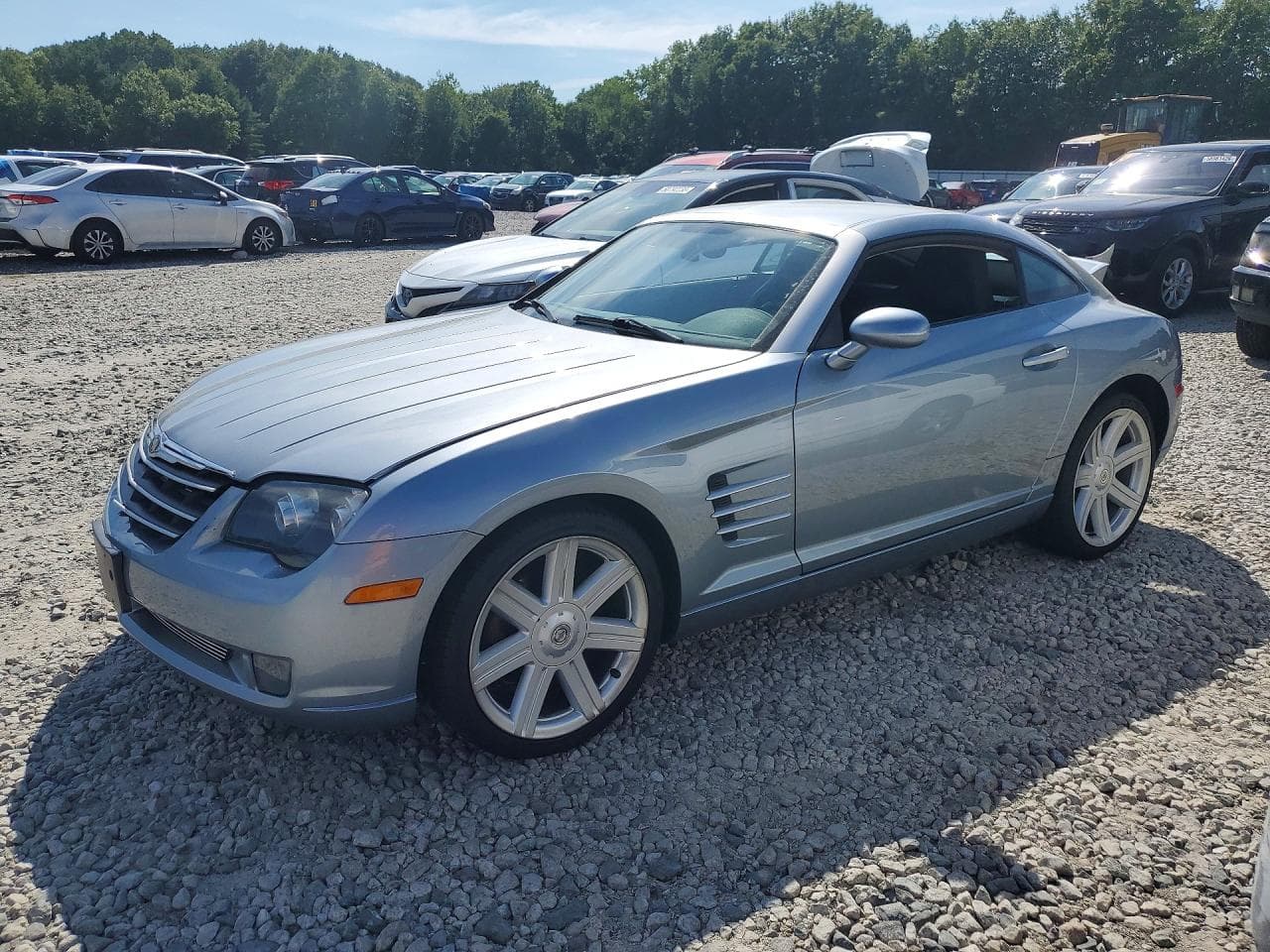 2004 Chrysler Crossfire — lot COPART #61725436, Avarii Multiple
