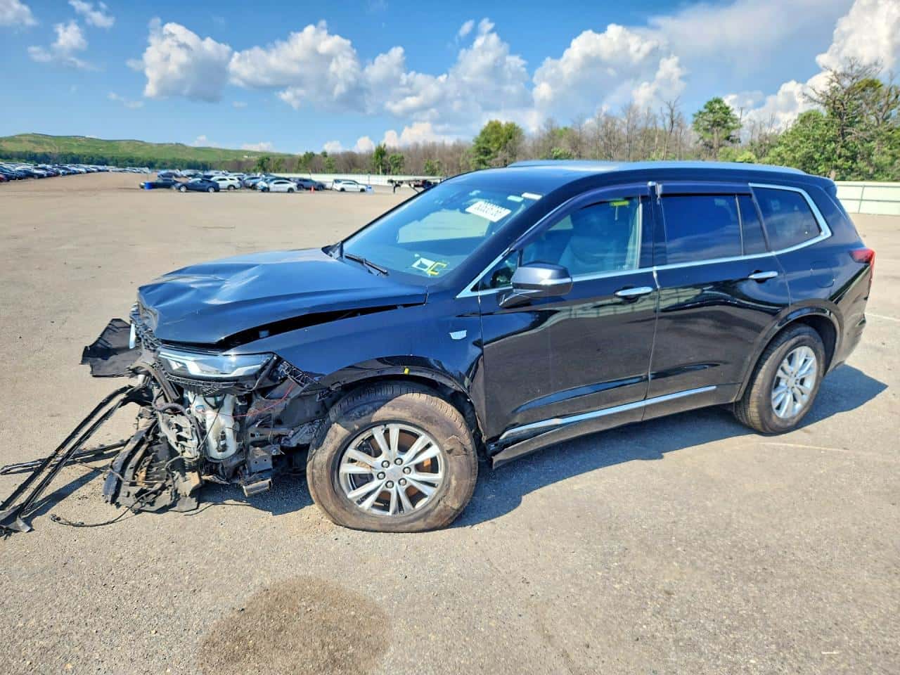 2023 Cadillac XT6 — lot COPART #63535756, Avariat Față