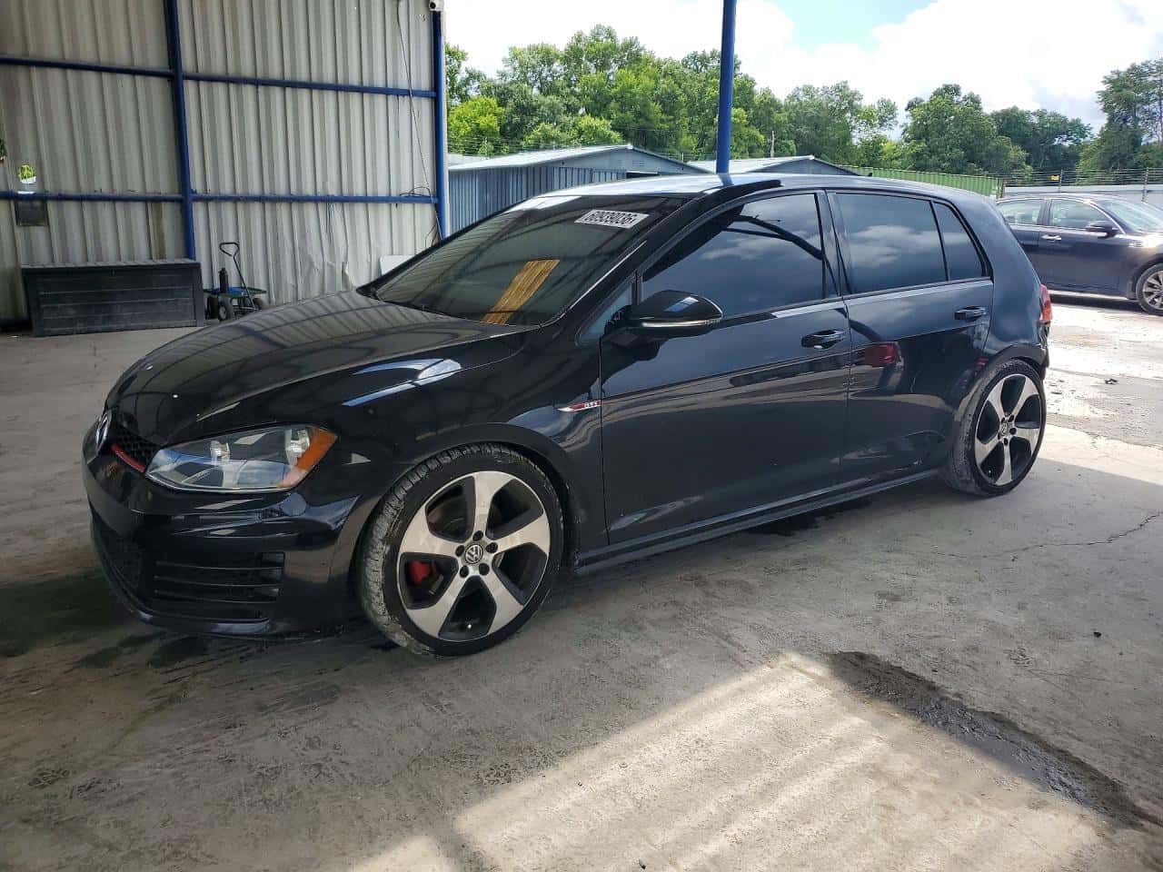 2017 Volkswagen GTI — lot COPART #60939036, Avariat Spate