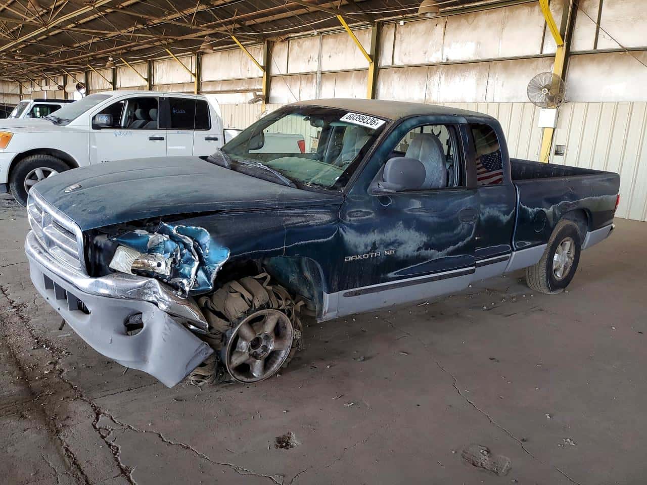 1998 Dodge Dakota — lot COPART #60399336, Avarii Multiple