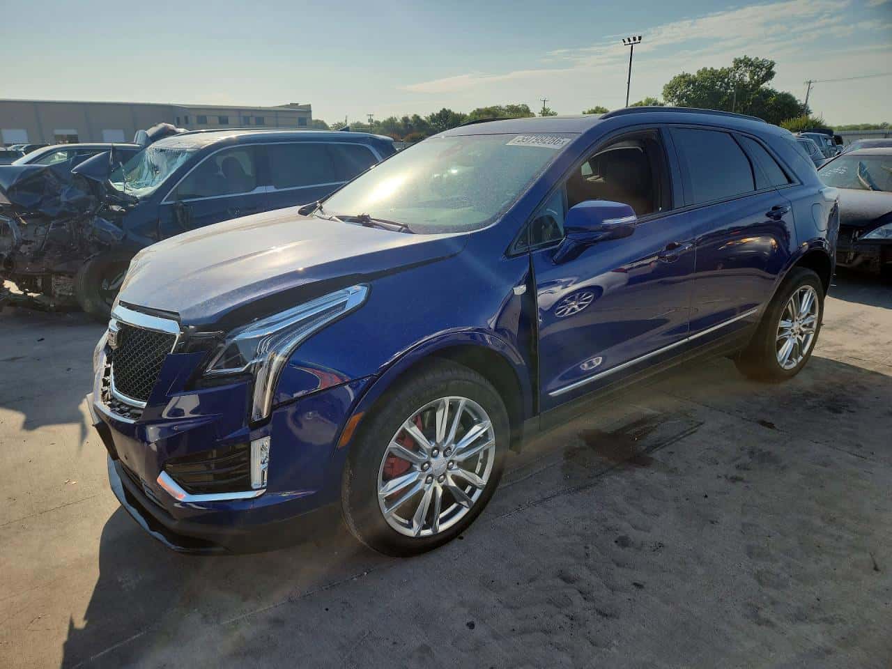 2023 Cadillac XT5 — lot COPART #59799286, Avariat Față