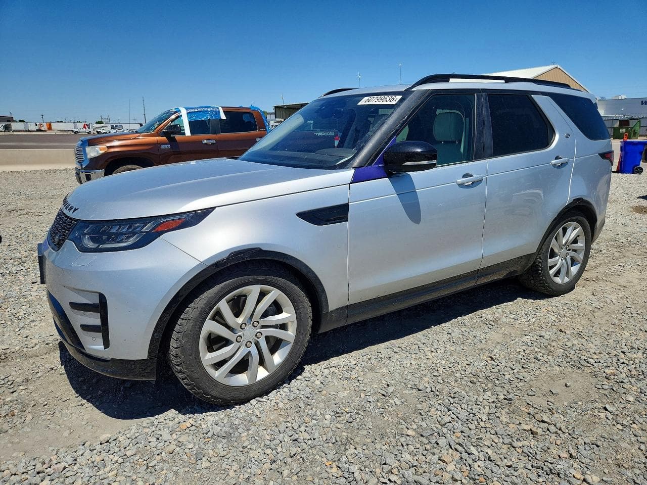 2019 Land Rover Discovery — lot COPART #60799636, Grindină