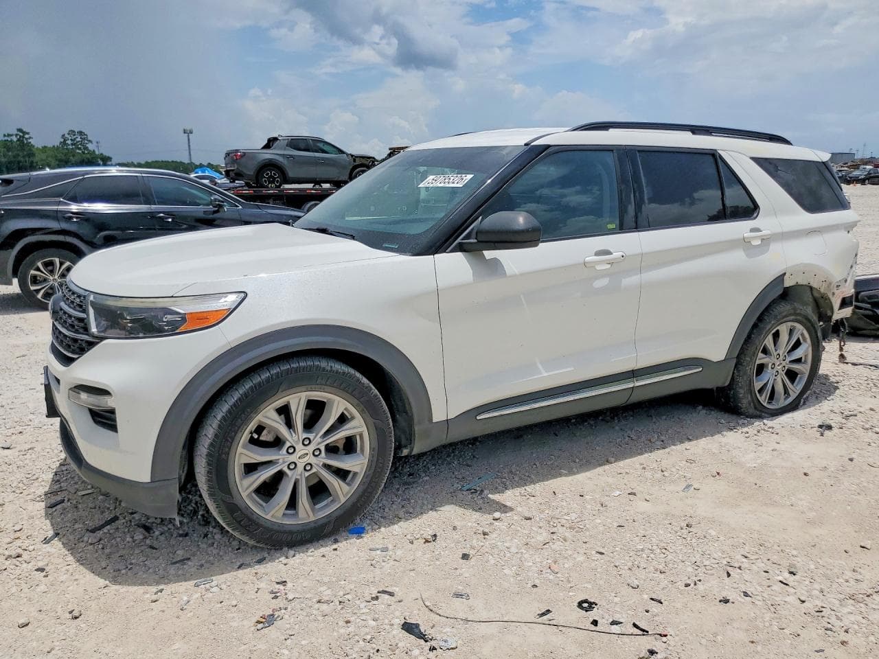 2020 Ford Explorer — lot COPART #59785326, Avariat Spate