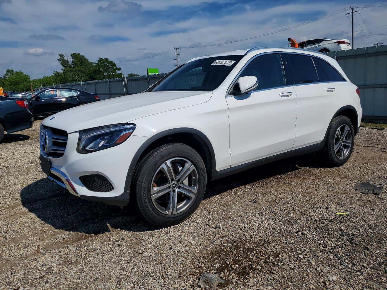 2018 Mercedes-Benz GLC — lot COPART #60420406, Inundație
