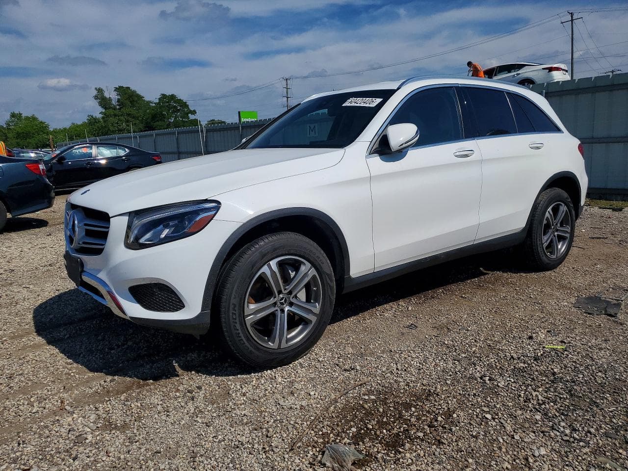 2018 Mercedes-Benz GLC — lot COPART #60420406, Inundație