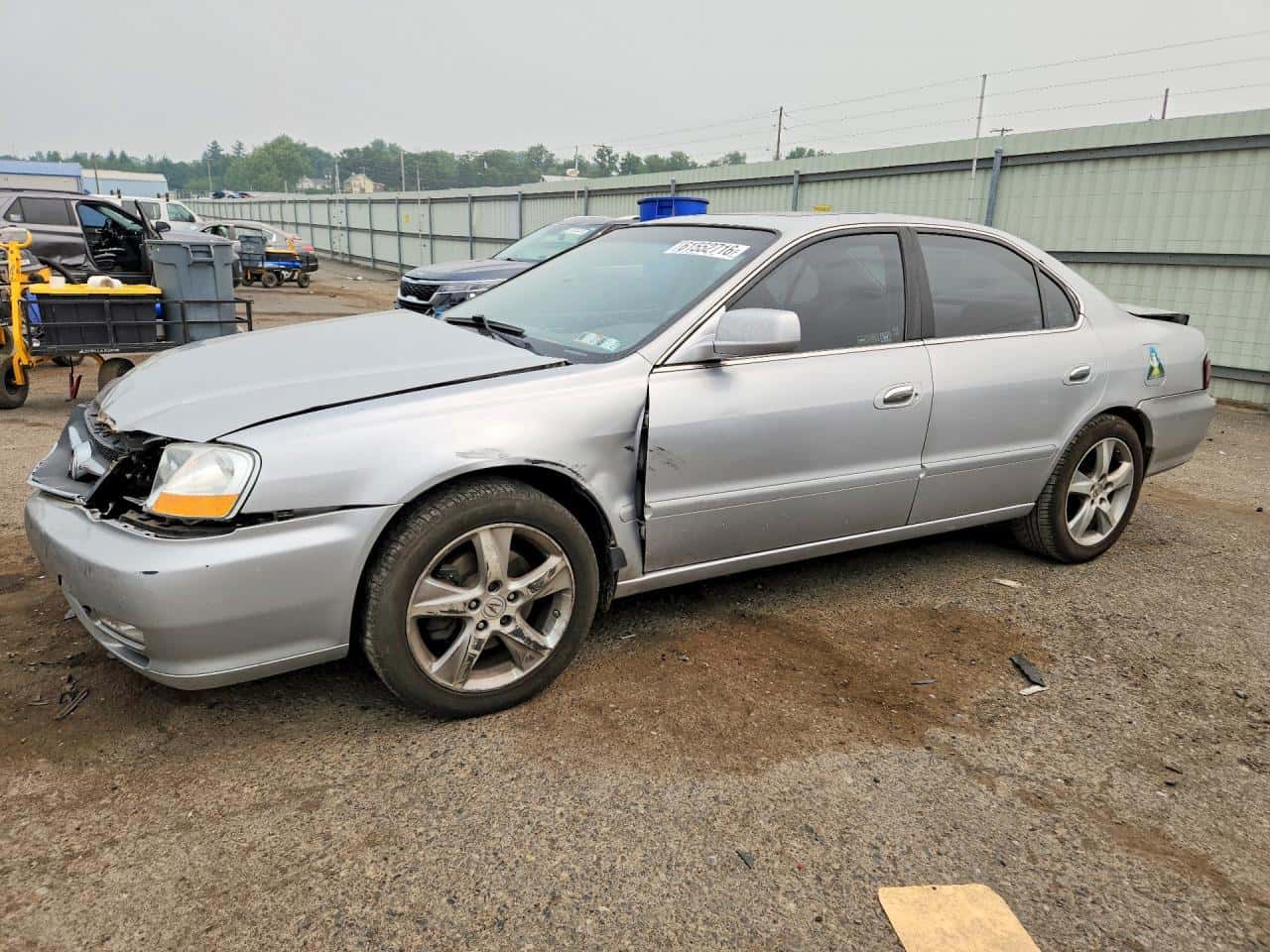 2002 Acura TL — lot COPART #61552716, Avariat Spate