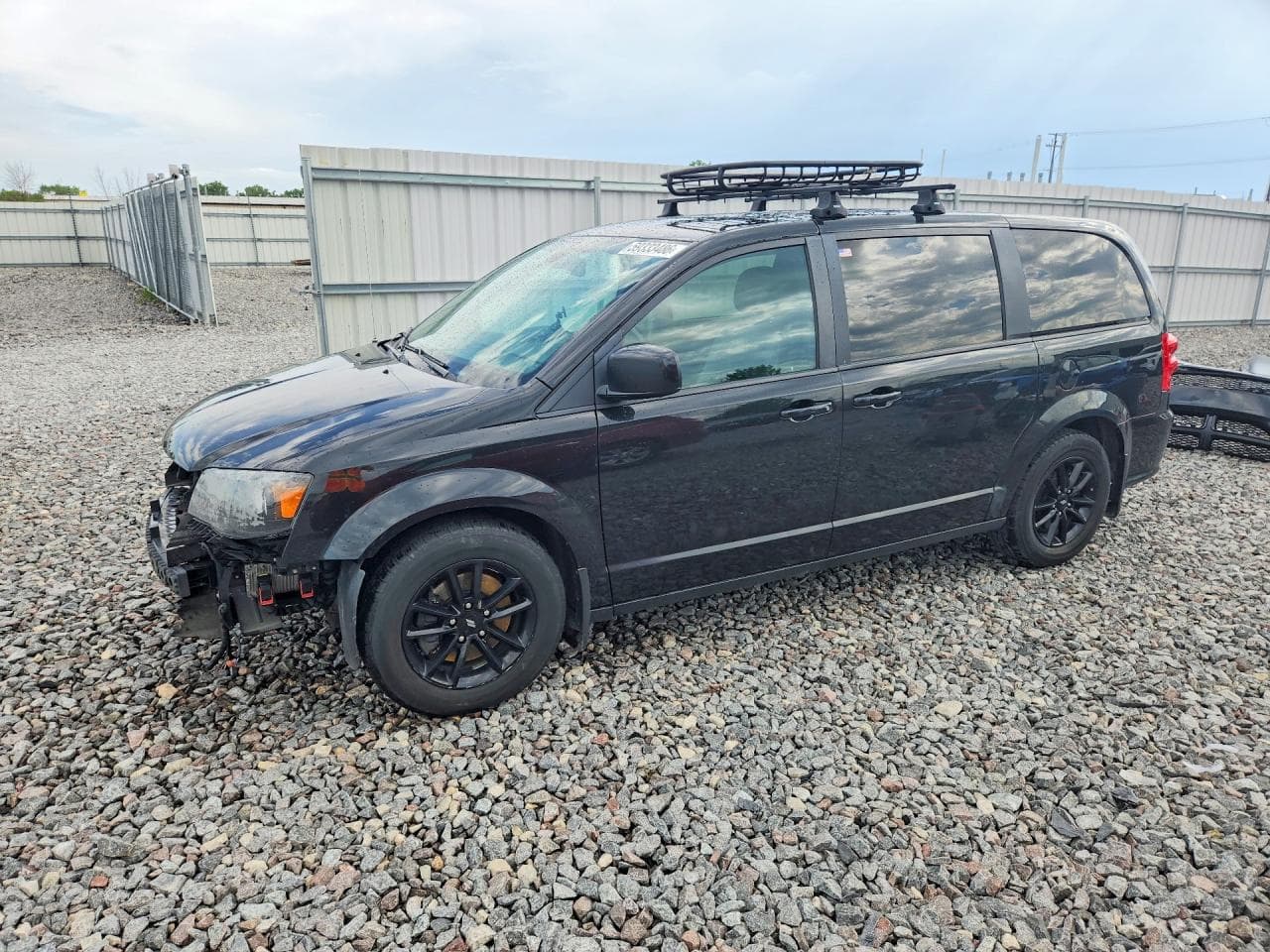 2019 Dodge Grand Caravan — lot COPART #59333486, Avariat Față