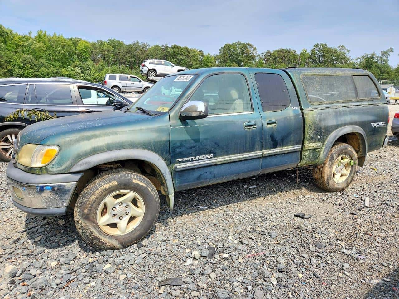 2001 Toyota Tundra — lot COPART #66781346, Avariat Spate