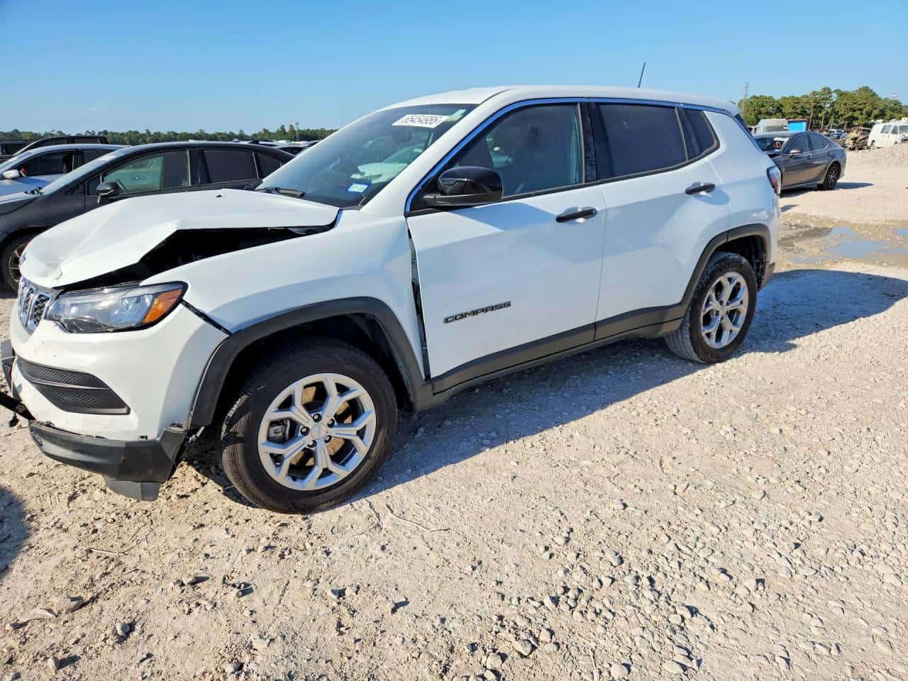 2024 Jeep Compass — lot COPART #65454986, Avariat Față