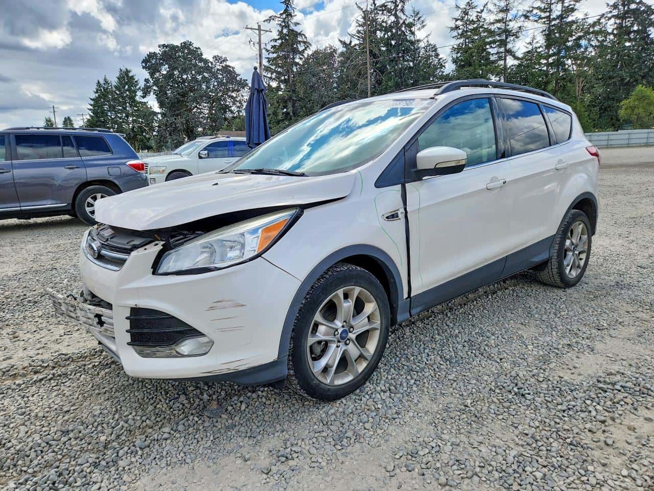2013 Ford Escape — lot COPART #66879876, Avariat Față