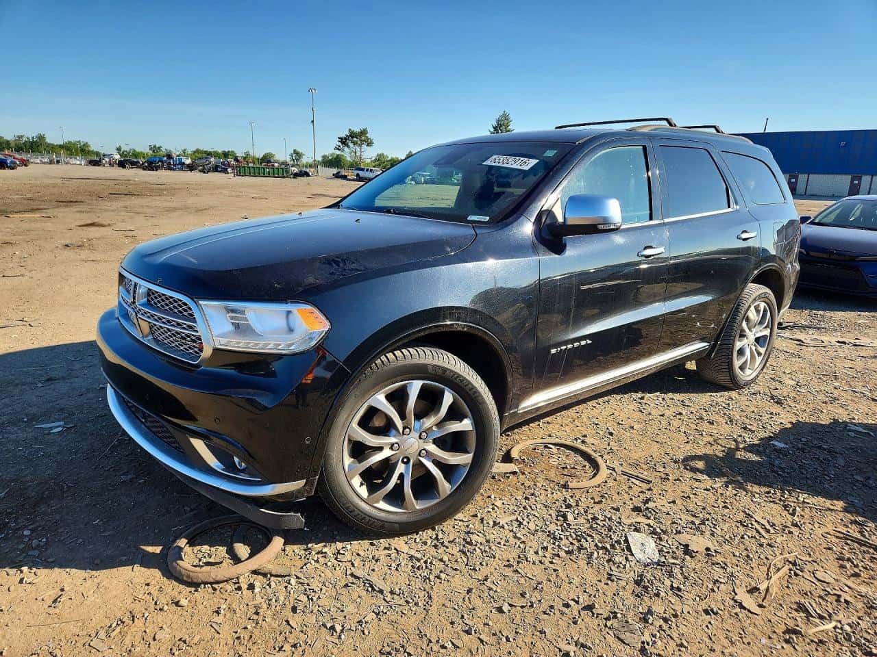 2018 Dodge Durango — lot COPART #65352916, Avariat Lateral