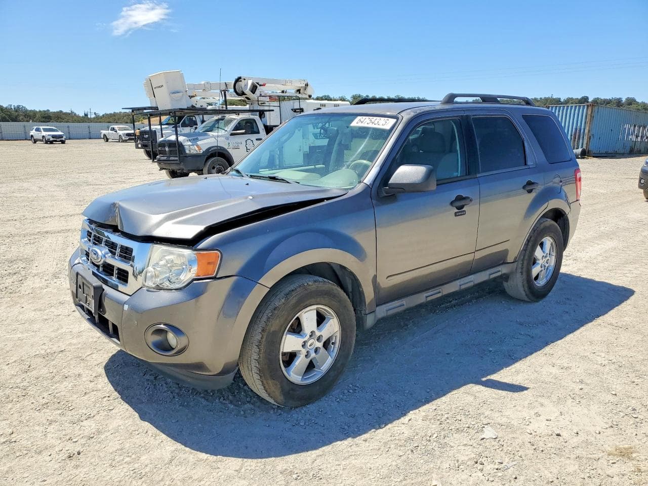 2012 Ford Escape — lot COPART #64754326, Avariat Față