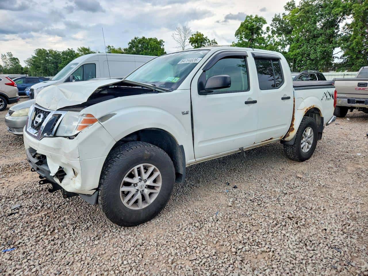 2018 Nissan Frontier — lot COPART #64794826, Avariat Față