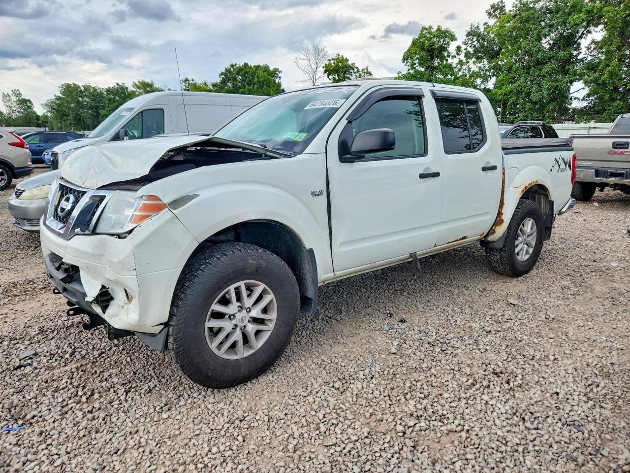 2018 Nissan Frontier — lot COPART #64794826, Avariat Față