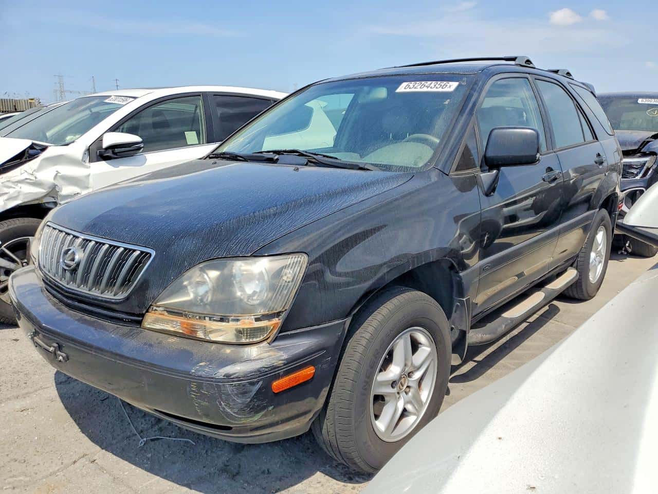 2001 Lexus RX — lot COPART #63264356, Daune Minore