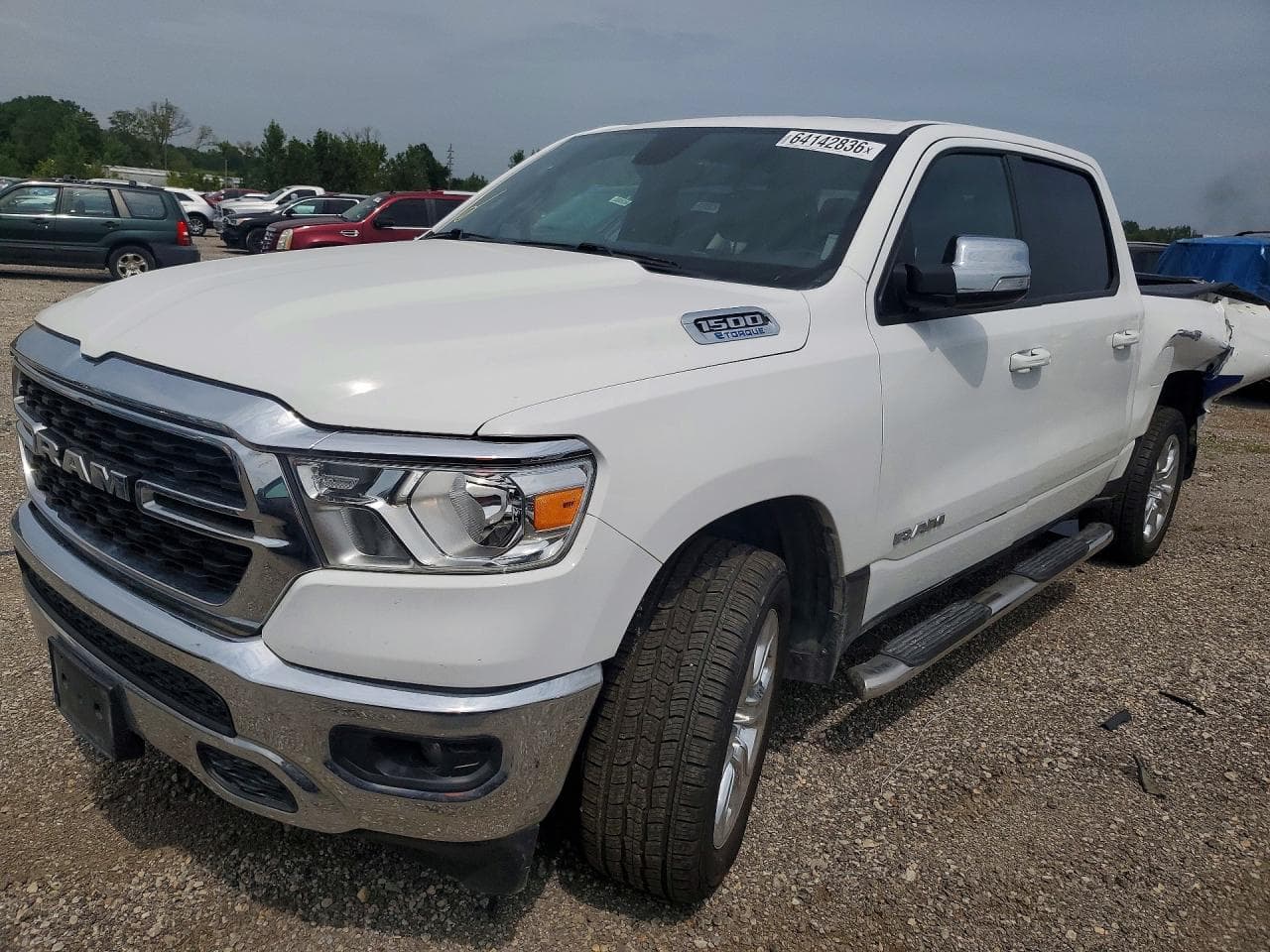 2022 Ram 1500 — lot COPART #64142836, Avariat Spate