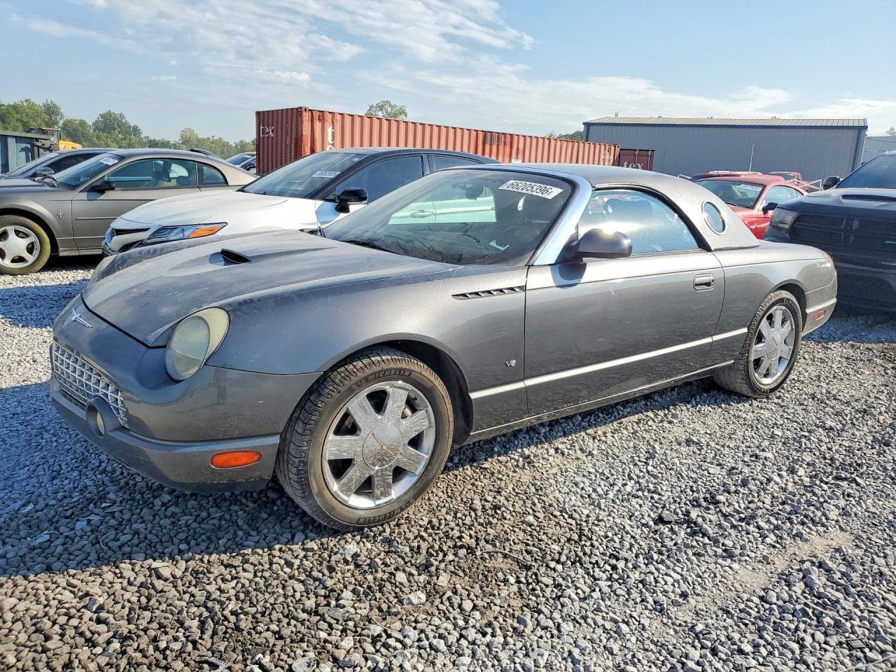 2003 Ford Thunderbird — lot COPART #66205396, Daune Minore