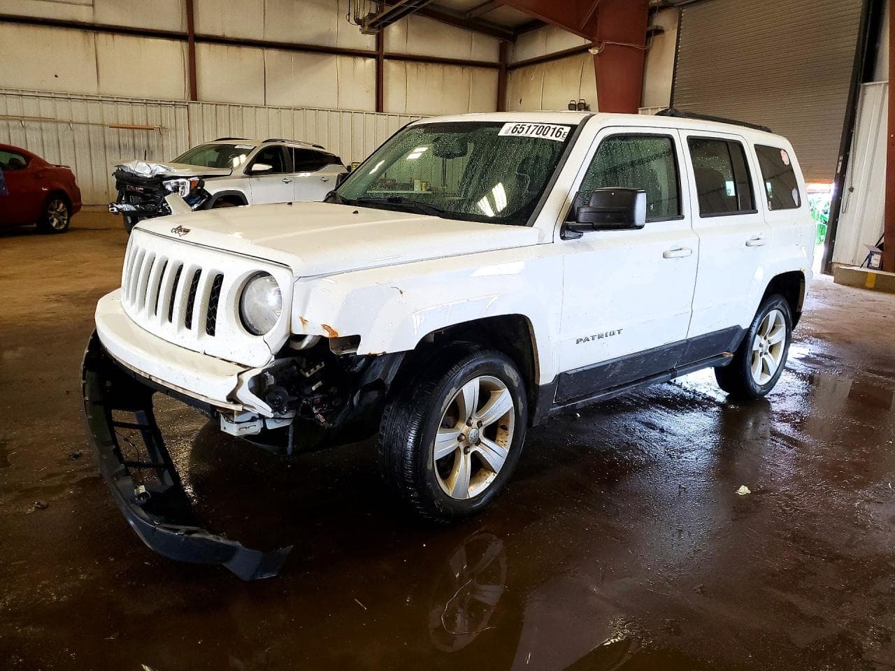 2014 Jeep Liberty — lot COPART #65170016, Avariat Față