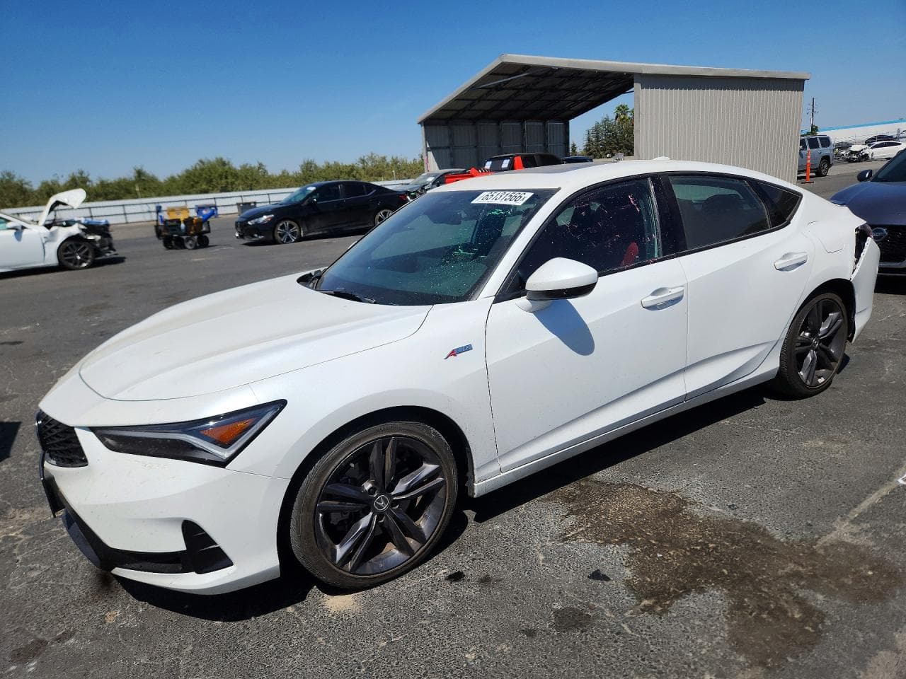 2024 Acura Integra — lot COPART #65131566, Avariat Spate