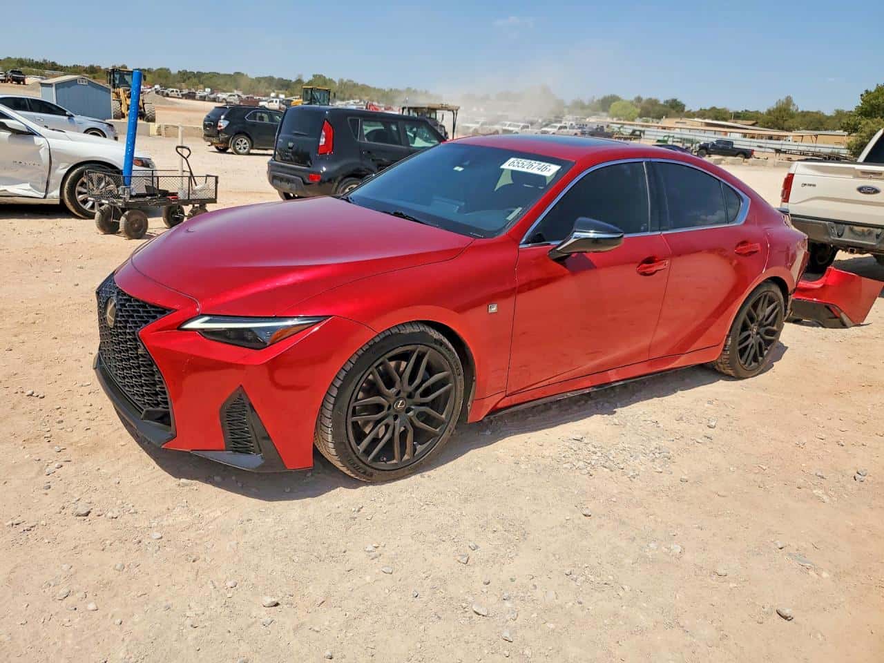 2021 Lexus IS — lot COPART #65526746, Avariat Spate