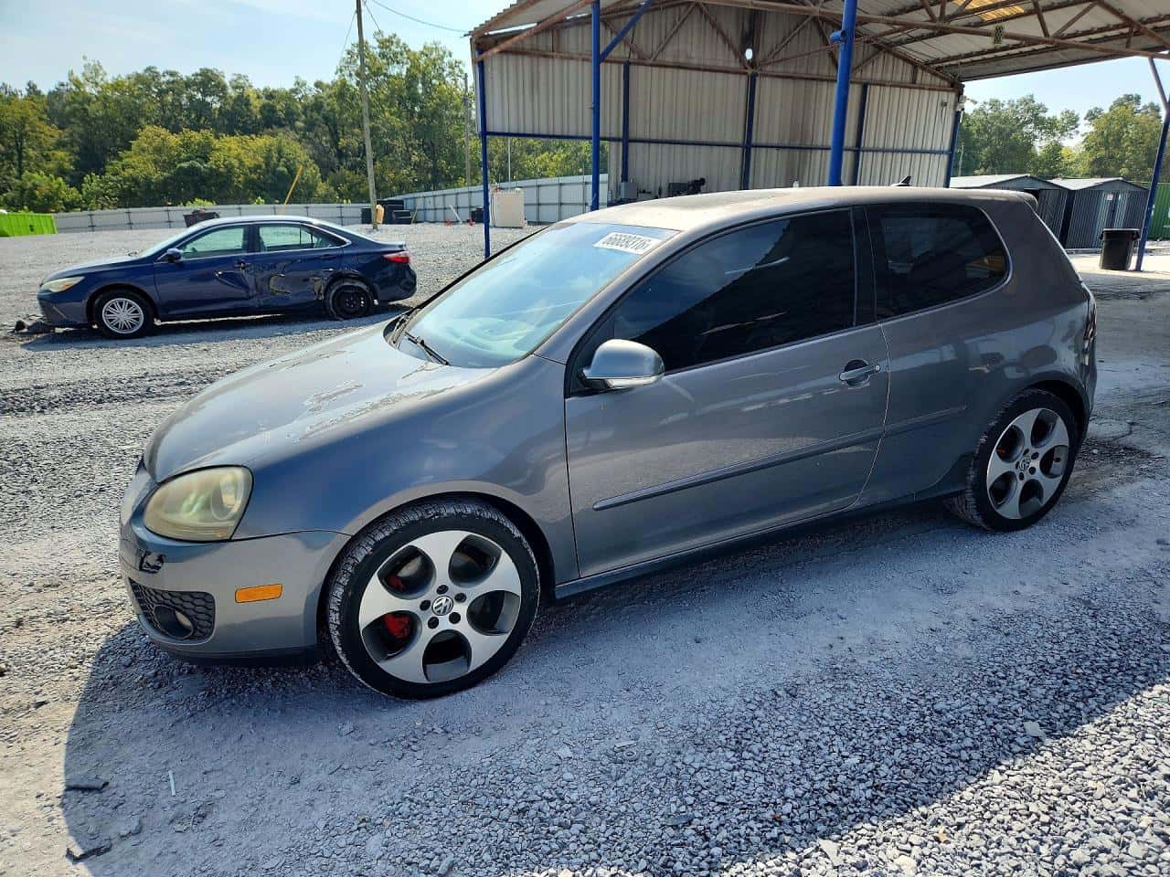 2007 Volkswagen GTI — lot COPART #66689316, Avariat Față