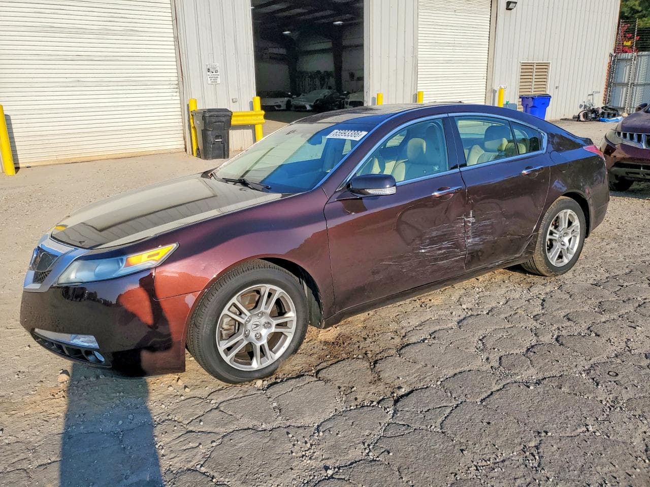 2010 Acura TL — lot COPART #65993386, Avariat Lateral
