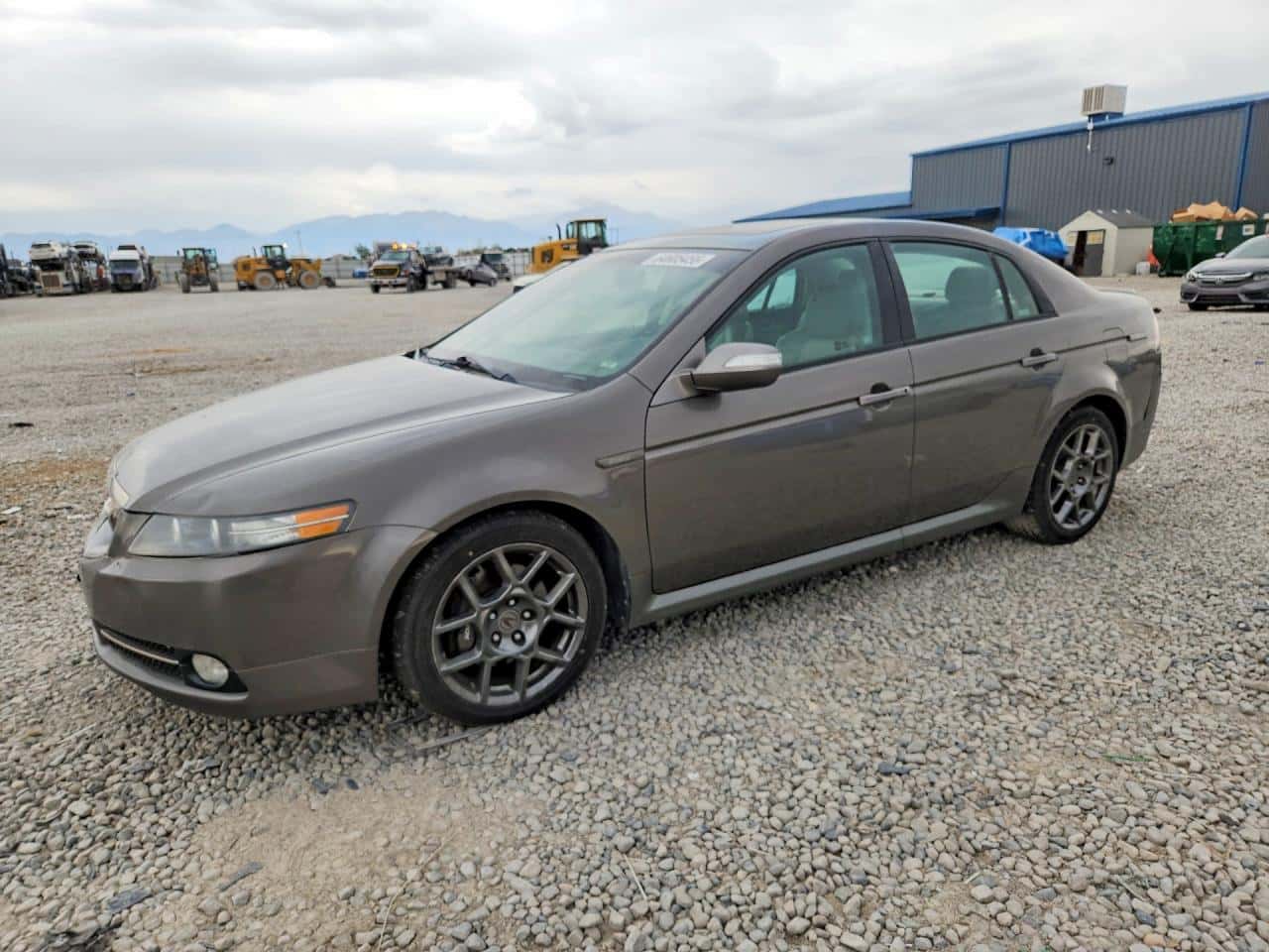 2007 Acura TL — lot COPART #64605456, Avariat Față