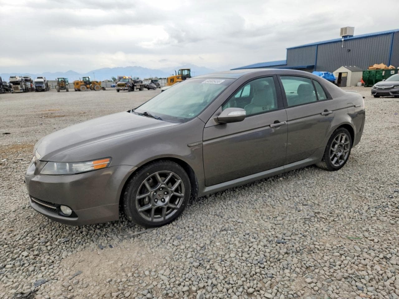 2007 Acura TL — lot COPART #64605456, Avariat Față