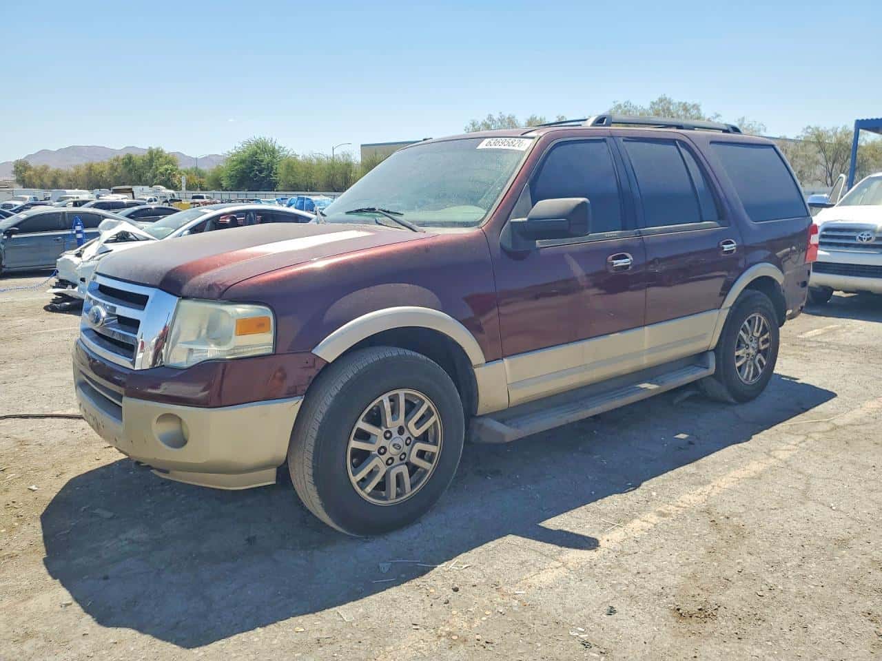 2009 Ford Expedition — lot COPART #63695826, Avariat Spate