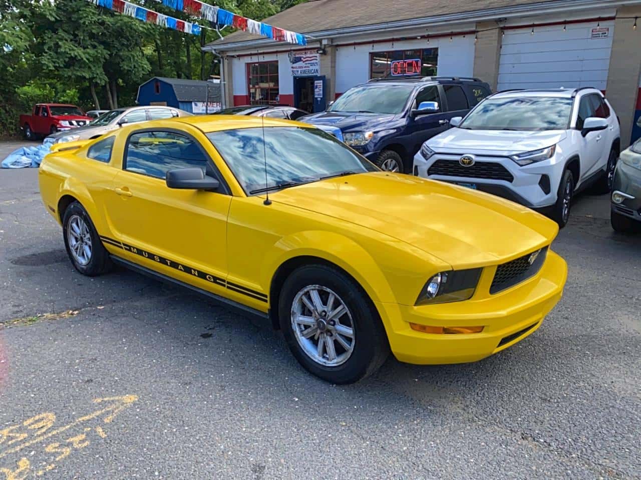 2006 Ford Mustang — lot COPART #66991526, Daune Minore