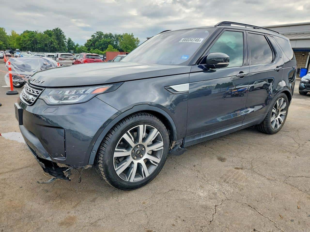 2019 Land Rover Discovery — lot COPART #66034746, Avariat Podea/Șasiu