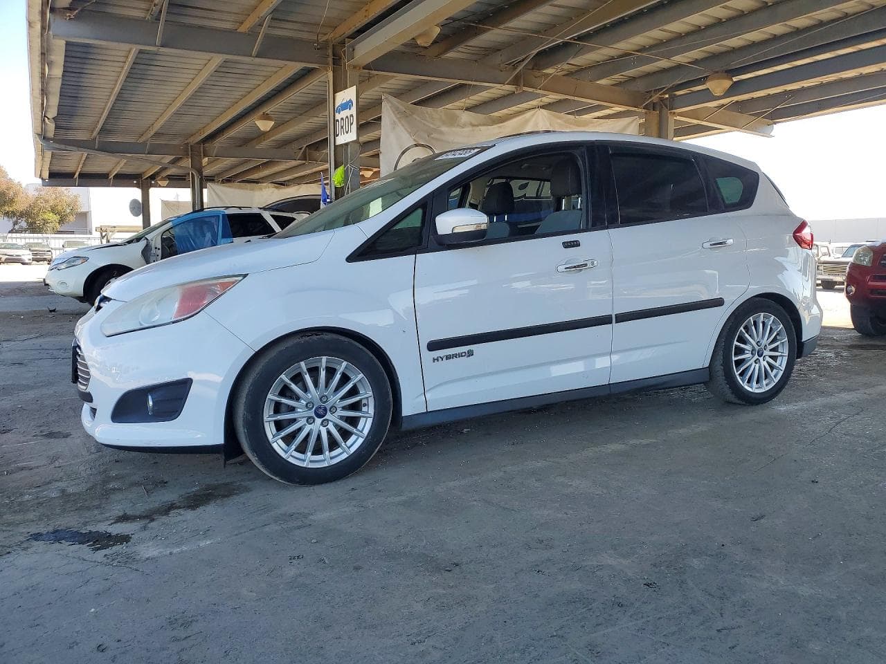 2014 Ford C-Max — lot COPART #64143486, Avariat Spate