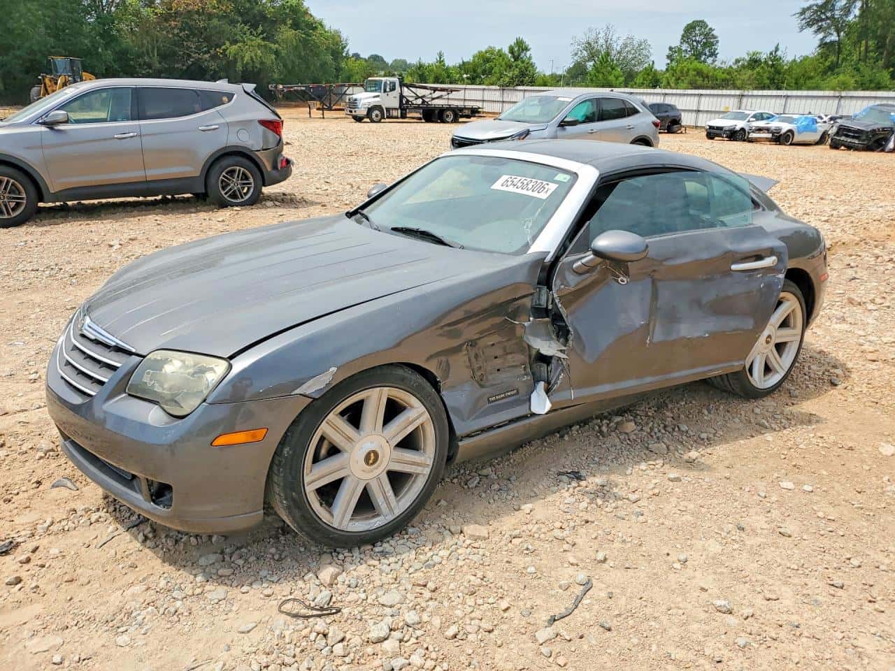 2004 Chrysler Crossfire — lot COPART #65458306, Avariat Lateral