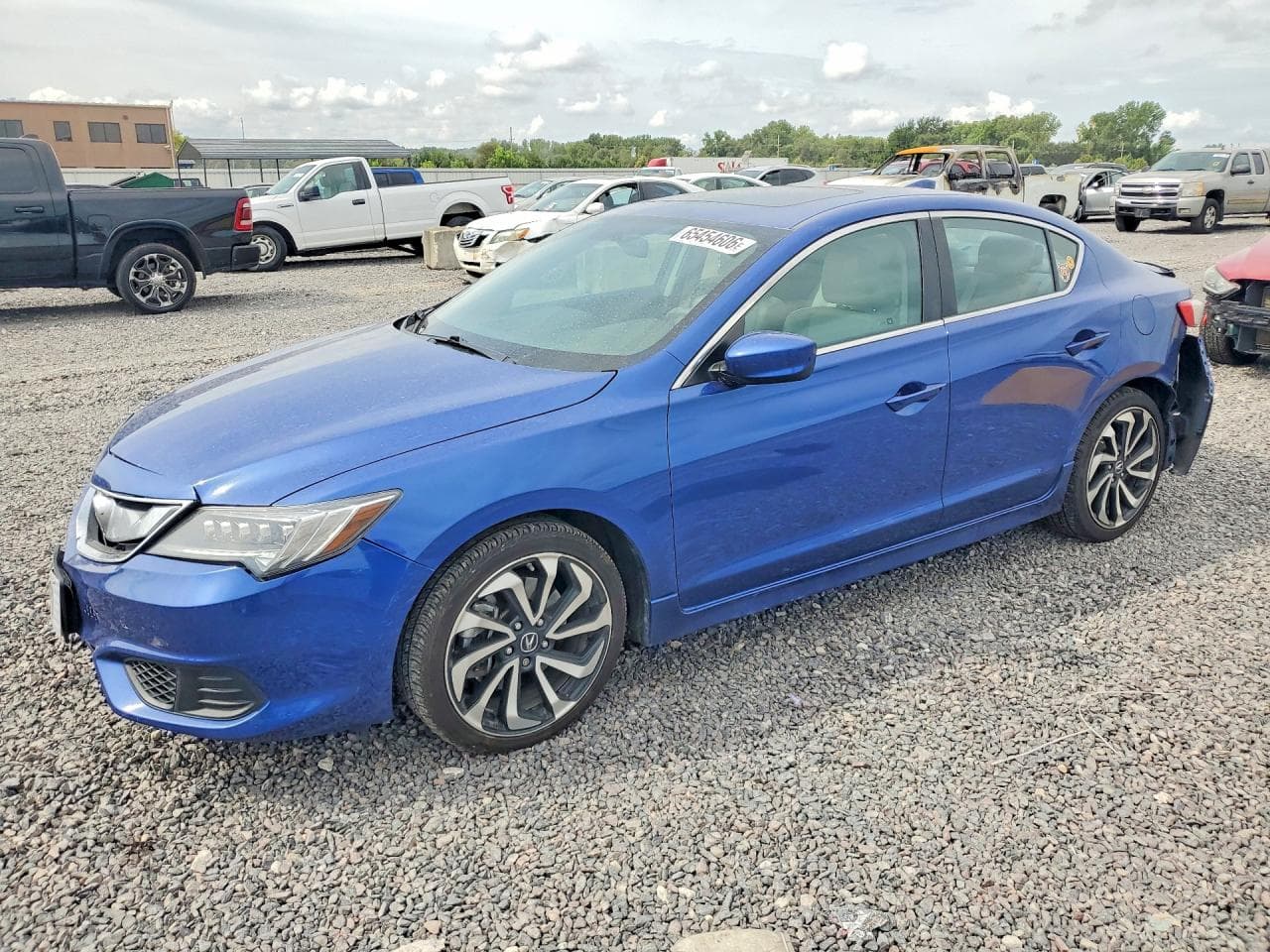2018 Acura ILX — lot COPART #65454606, Avariat Spate