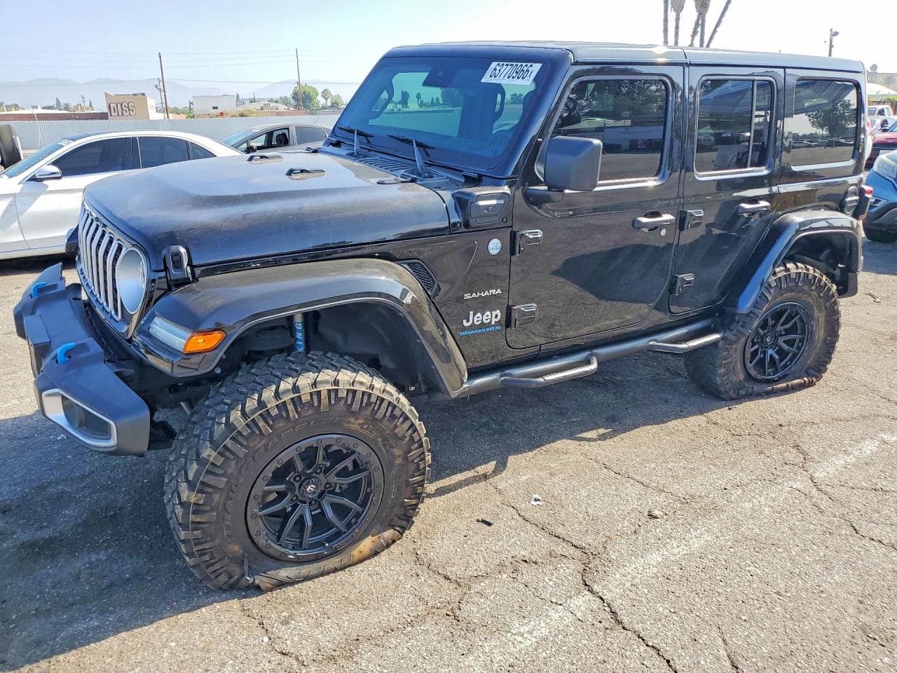 2024 Jeep Wrangler — lot COPART #63770966, Avariat Podea/Șasiu