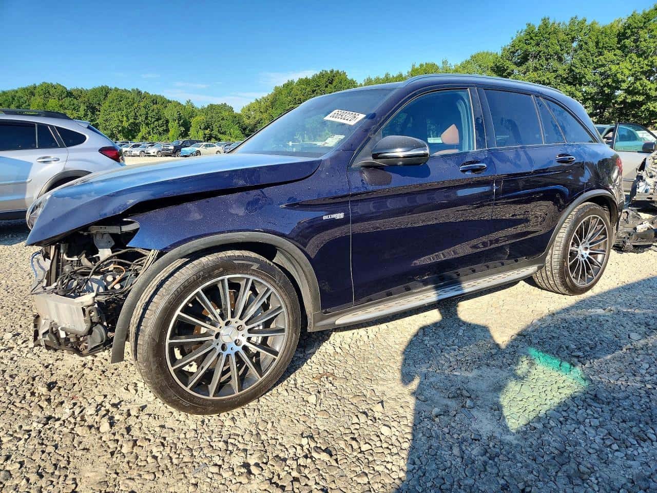 2017 Mercedes-Benz GLC — lot COPART #65893226, Avariat Față
