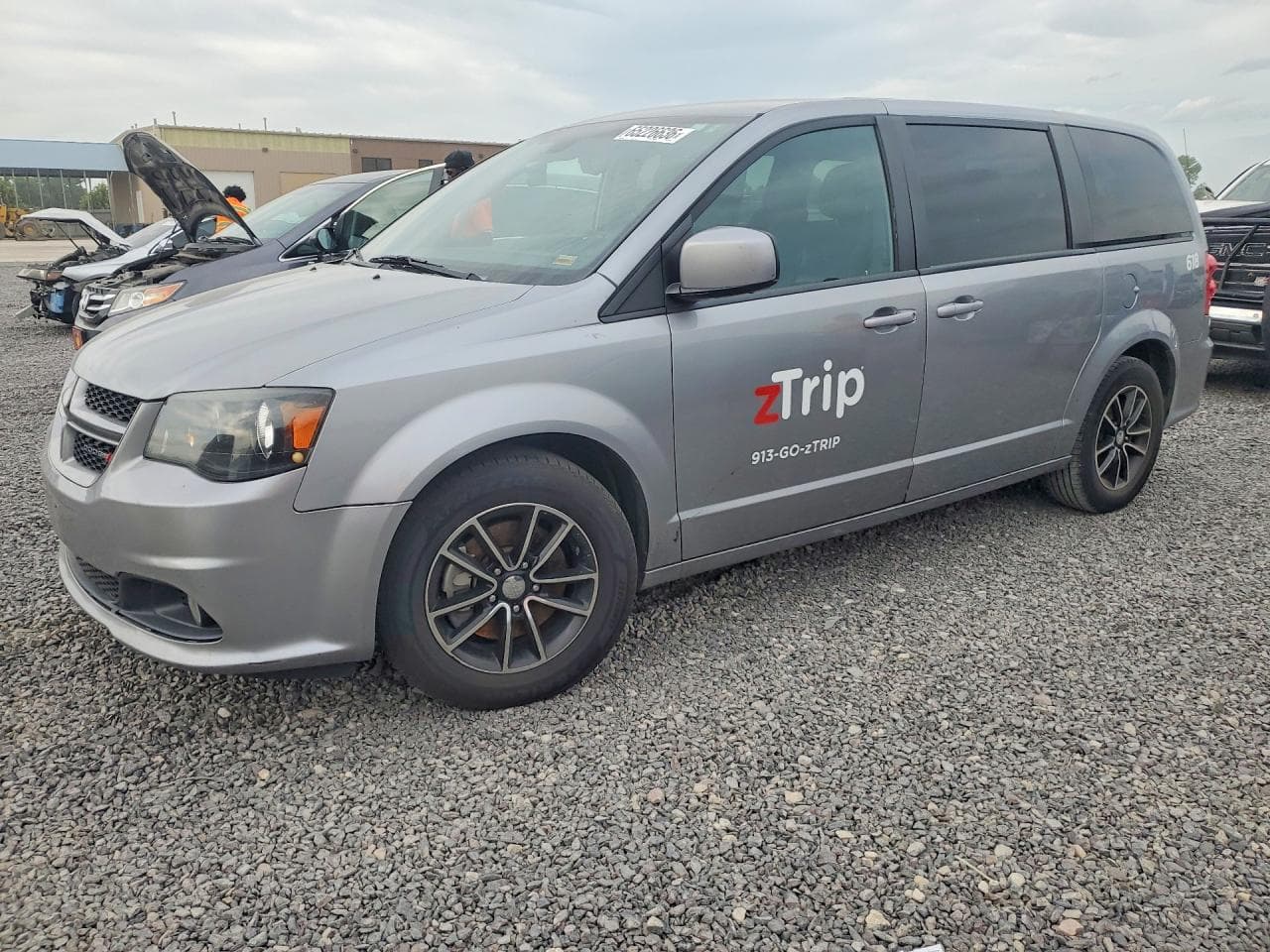 2019 Dodge Grand Caravan — lot COPART #65226636, Avariat Față