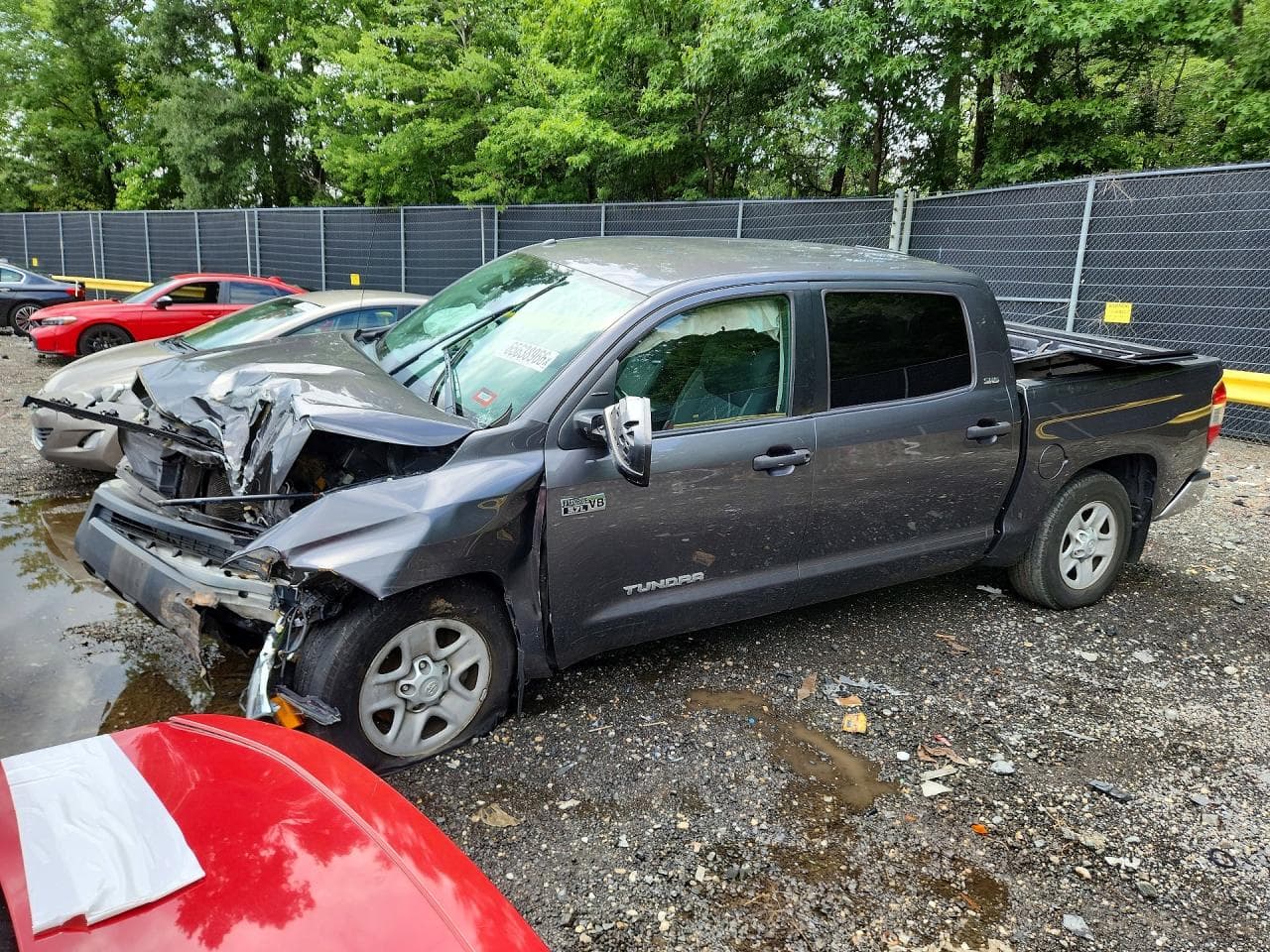 2019 Toyota Tundra — lot COPART #65638966, Avariat Față